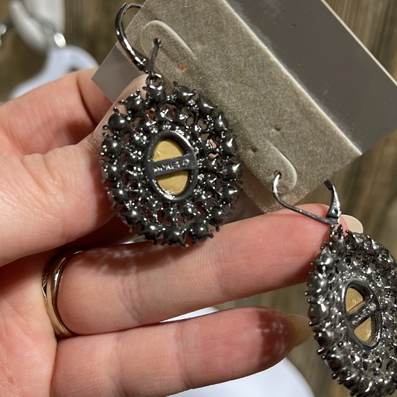 Monet Statement Earrings - Picture 2 of 3